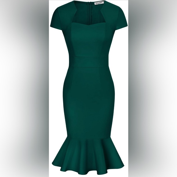 Grace Karin Dresses & Skirts - NWT - Grace Karin Retro Style Pencil Dress with Fishtail Size XL